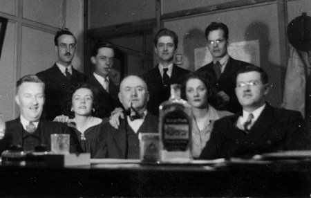 Seated: É. Boucher, J. Vekeman, O. Chaput, T. Thérien, W. Thibault; standing: R. Legault, L. Blondin, F. Paquette, A. Beaudet